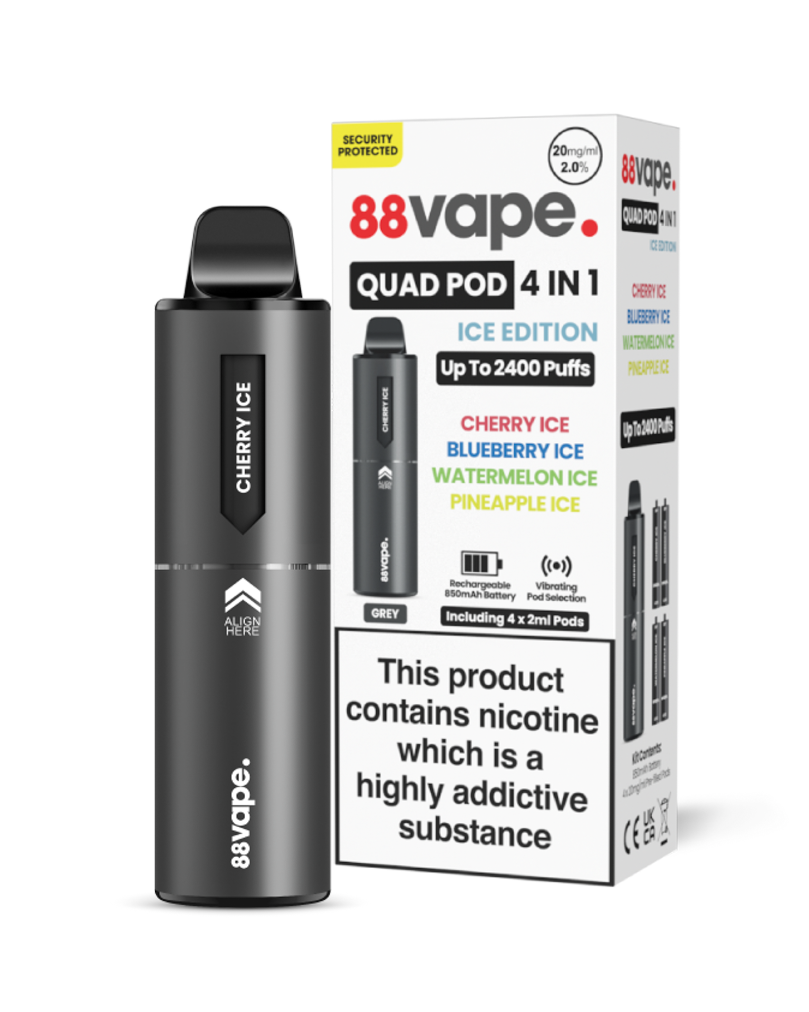 88Vape Quad Pod Kit