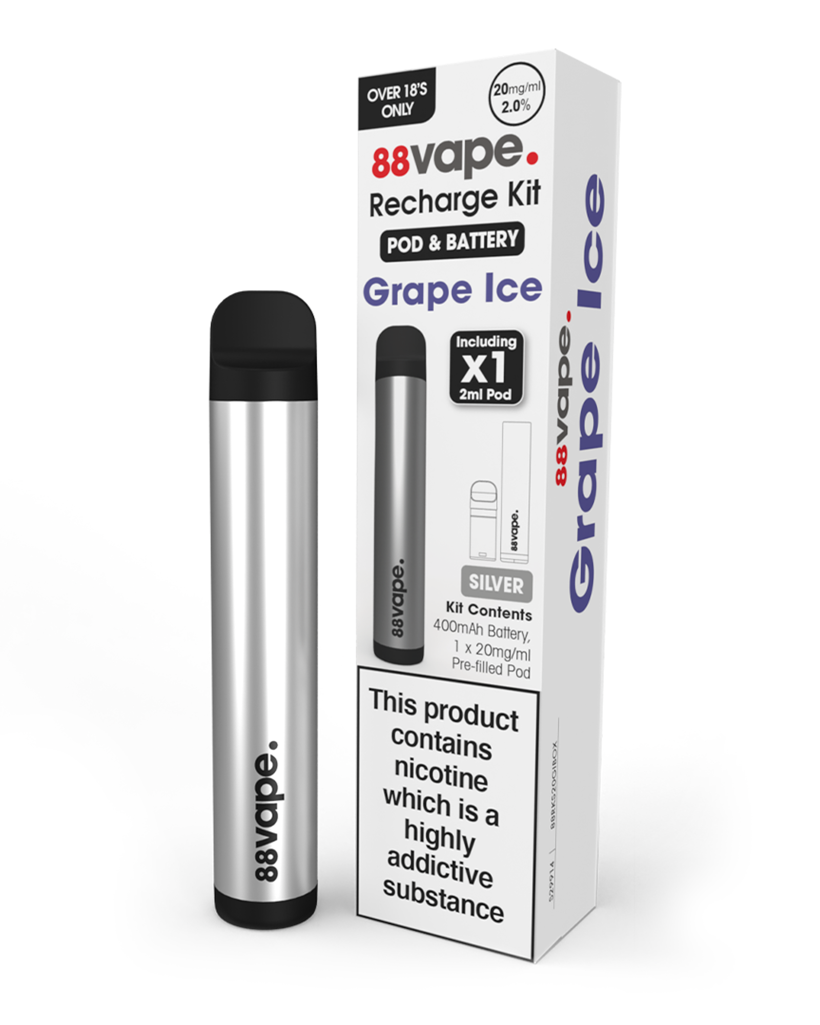 88Vape Recharge Pod Kit