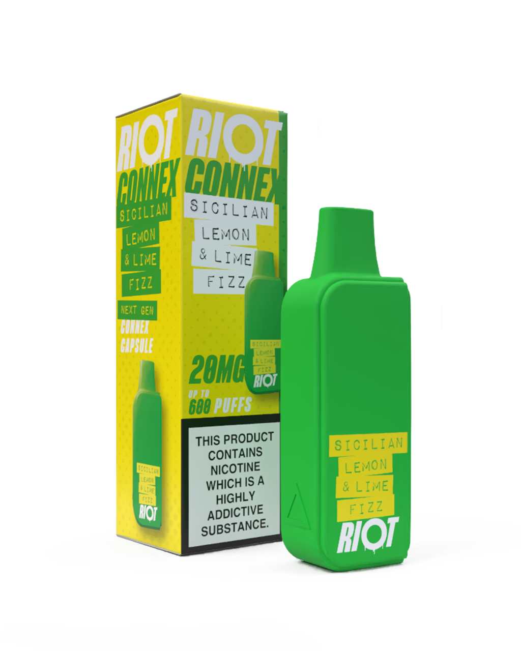 Sicilian Lemon & Lime Fizz Riot Connex Pod