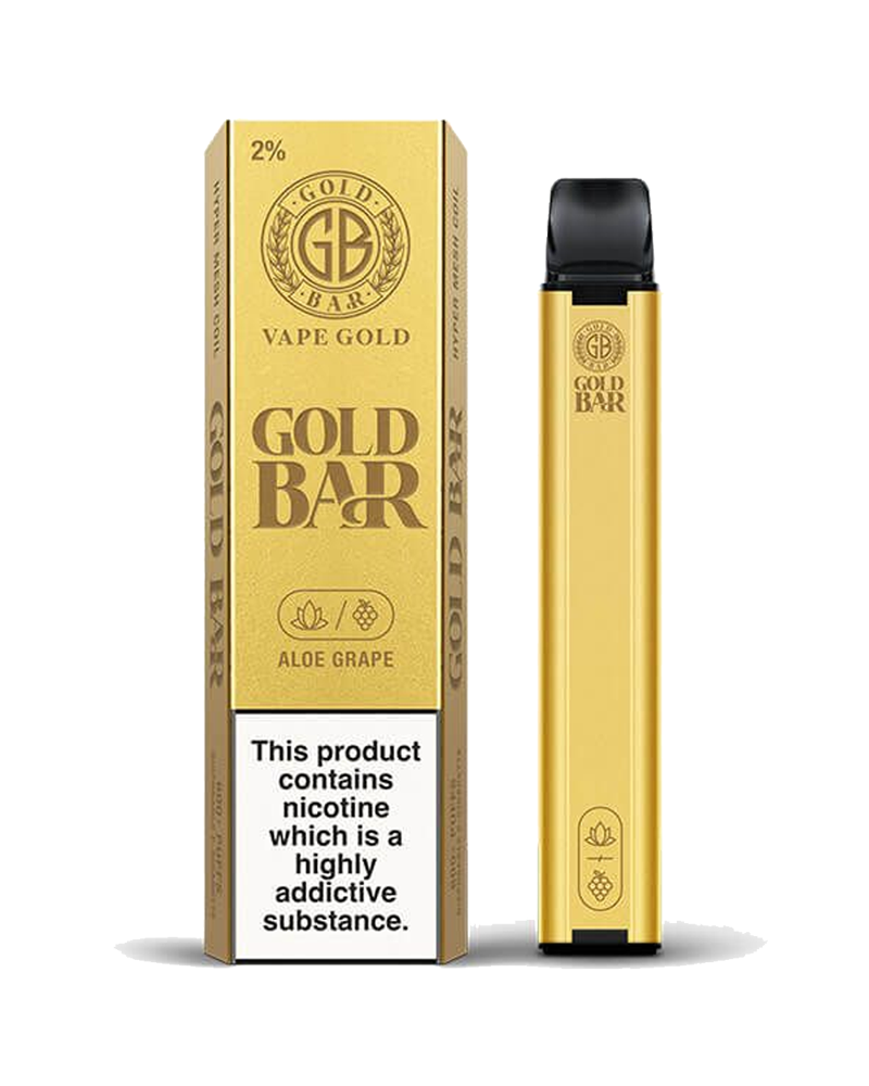 Gold Bar Aloe Grape Disposable