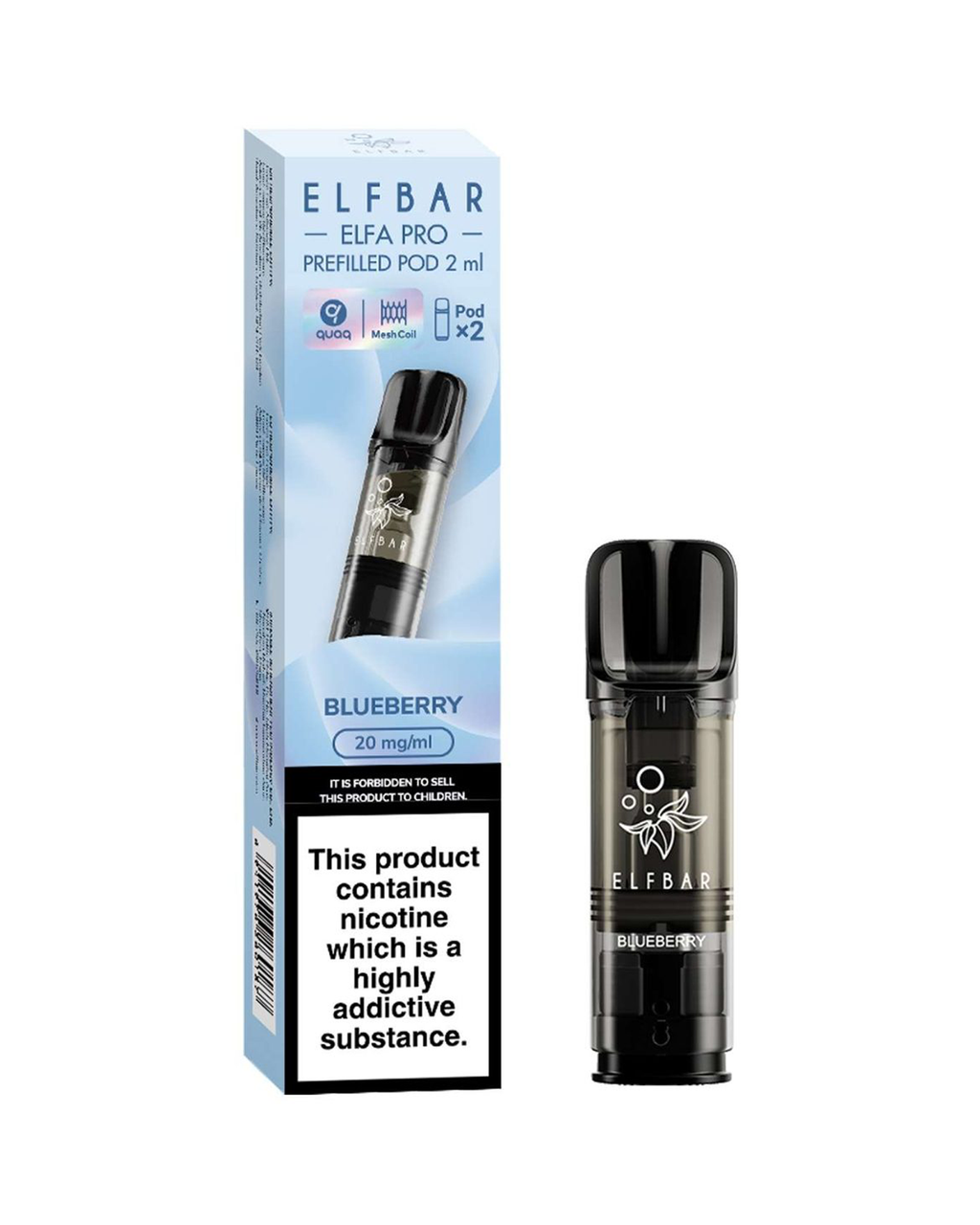 Blueberry Elf Bar Elfa Pro Pods (x2)