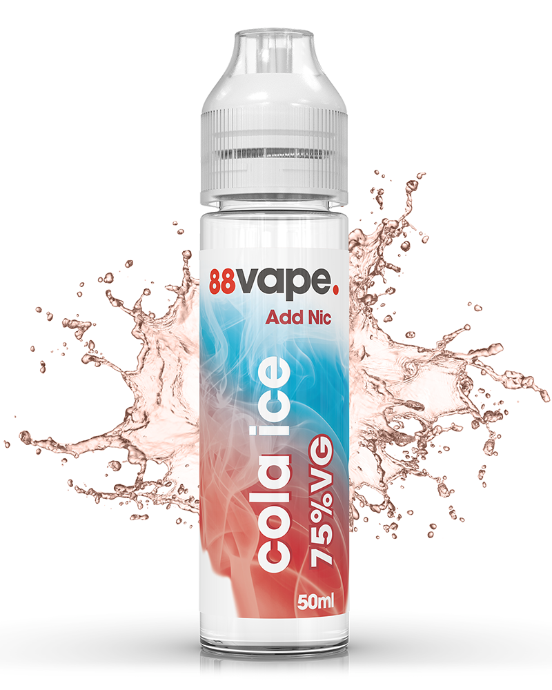 Cola Ice Short Fill - 75% VG | 88Vape – Vaping Direct