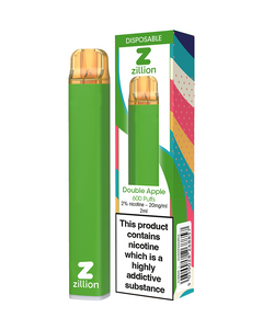 20mg / 2% Double Apple Zillion Disposable