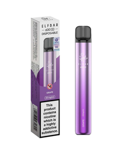 ELFBAR 600 V2 Grape Disposable